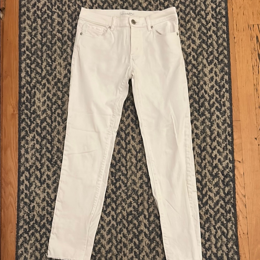 LOFT Women’s White Jeans